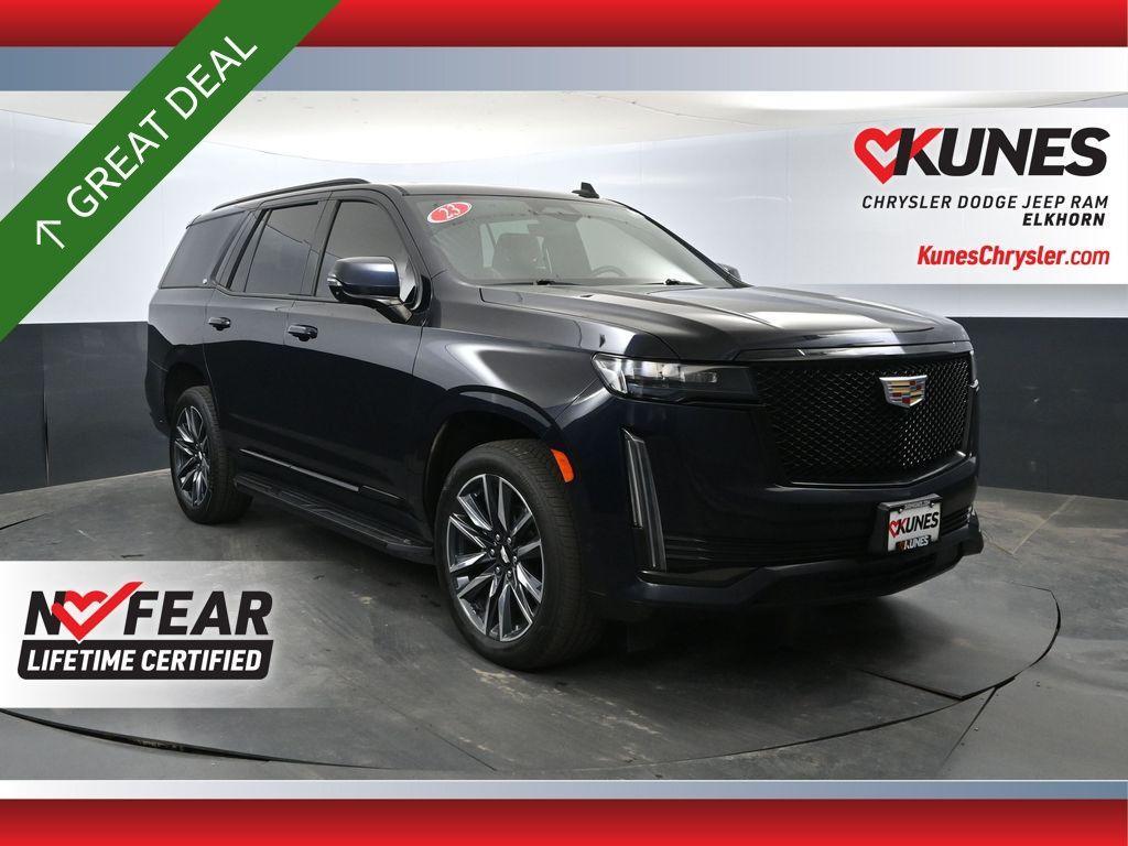 used 2023 Cadillac Escalade car, priced at $68,325