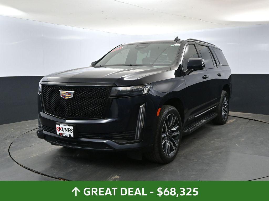 used 2023 Cadillac Escalade car, priced at $68,325