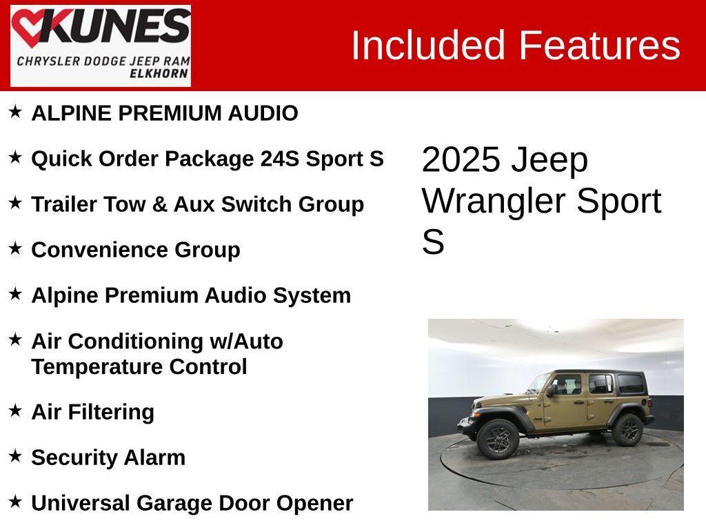 new 2025 Jeep Wrangler car, priced at $47,006