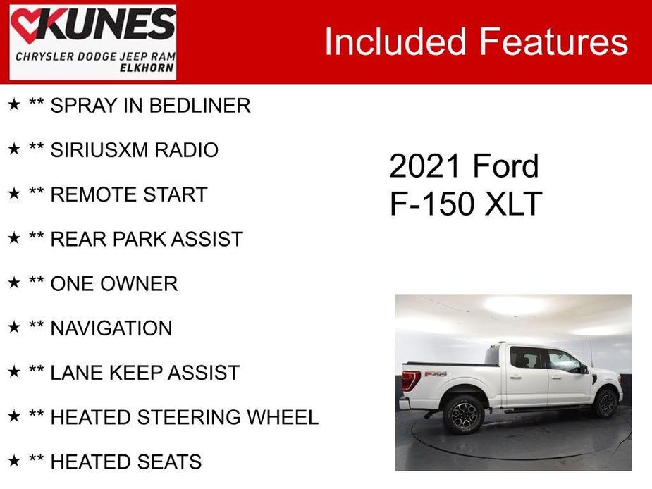 used 2021 Ford F-150 car, priced at $34,336