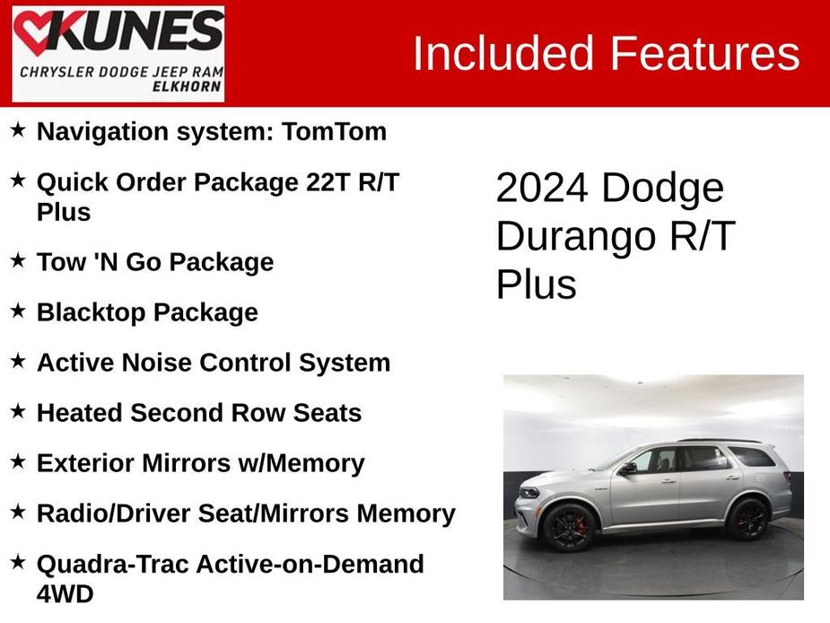 new 2024 Dodge Durango car, priced at $57,907