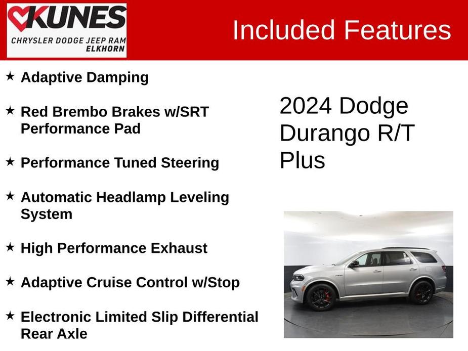 new 2024 Dodge Durango car, priced at $57,907