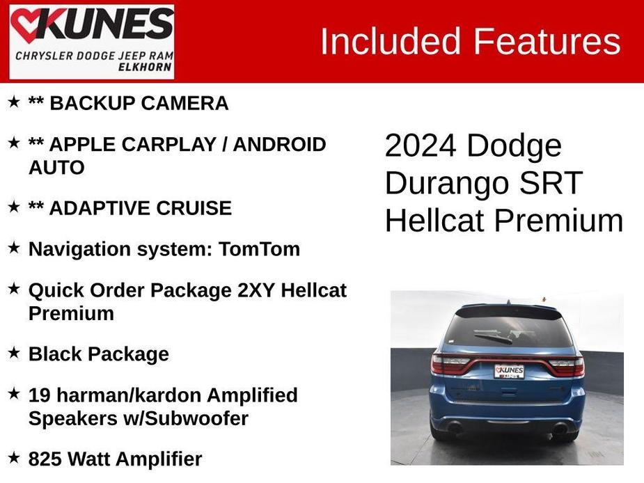 new 2024 Dodge Durango car, priced at $87,532