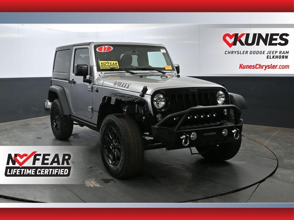 used 2017 Jeep Wrangler car, priced at $18,504