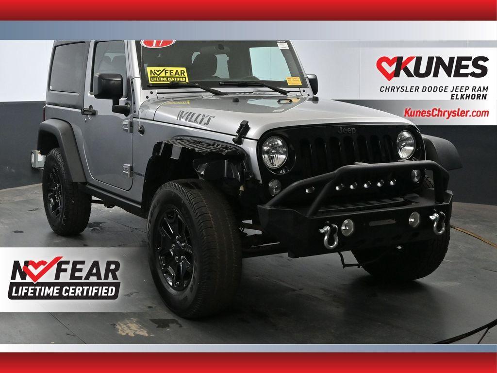 used 2017 Jeep Wrangler car, priced at $18,504