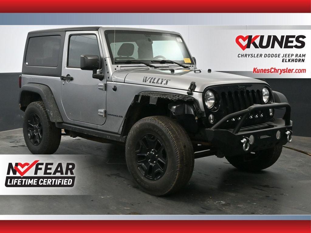 used 2017 Jeep Wrangler car, priced at $18,504