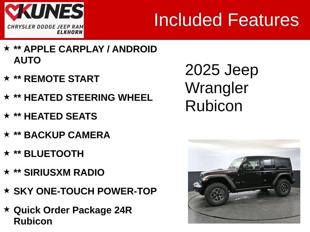 new 2025 Jeep Wrangler car, priced at $58,515