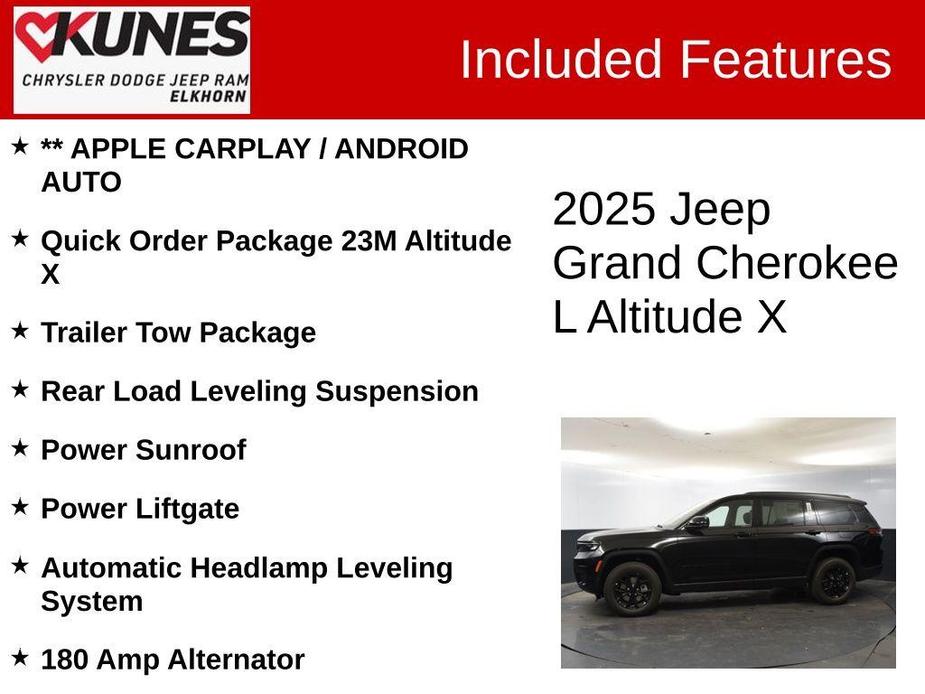 new 2025 Jeep Grand Cherokee L car, priced at $42,587