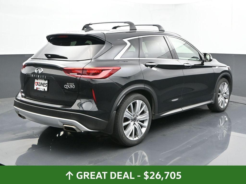 used 2021 INFINITI QX50 car, priced at $26,705