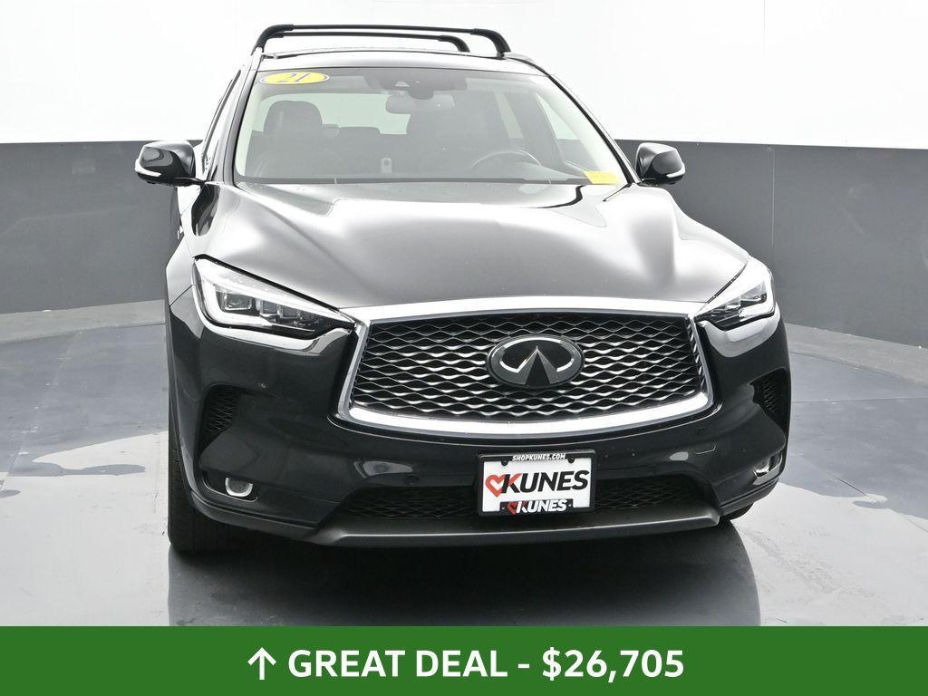 used 2021 INFINITI QX50 car, priced at $26,705