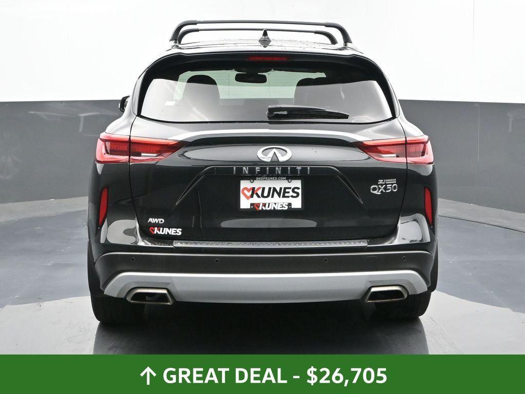 used 2021 INFINITI QX50 car, priced at $26,705