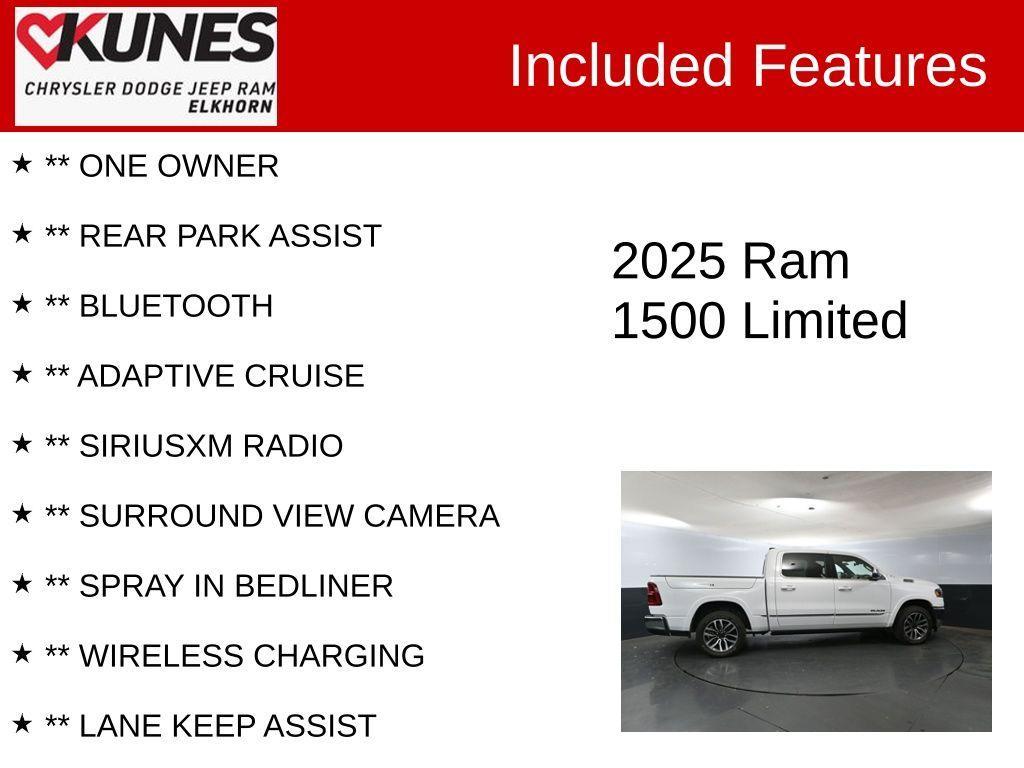 used 2025 Ram 1500 car, priced at $65,700