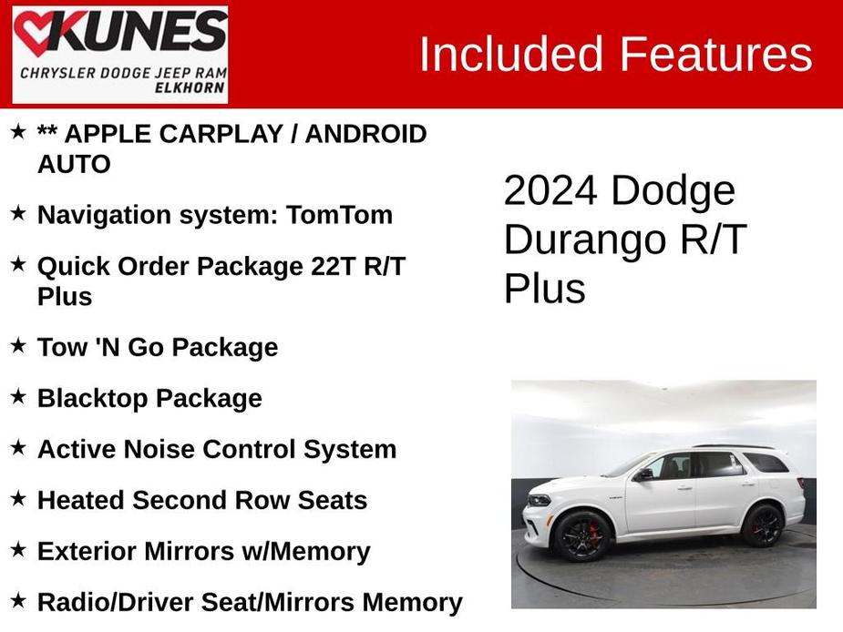 new 2024 Dodge Durango car, priced at $57,568