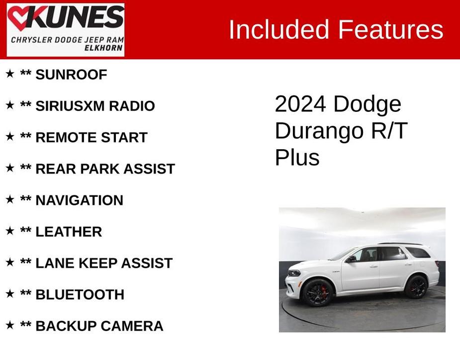 new 2024 Dodge Durango car, priced at $57,568