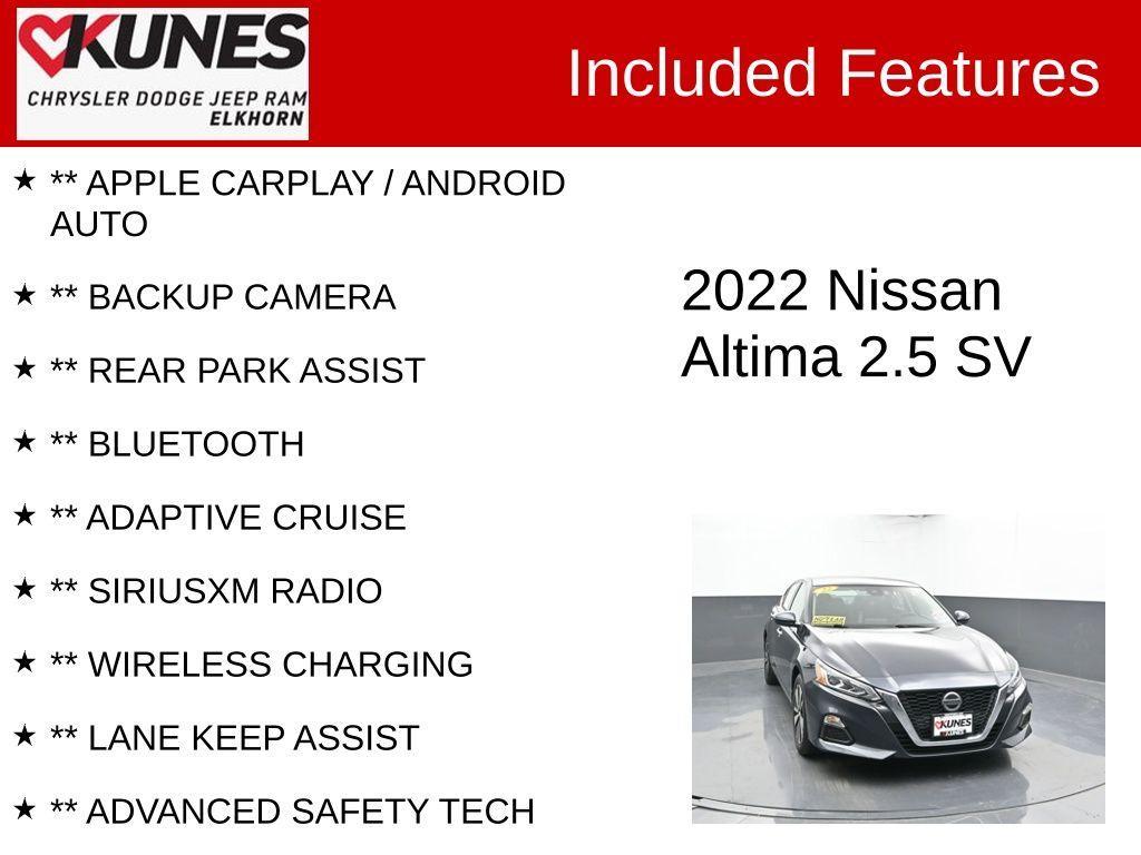 used 2022 Nissan Altima car