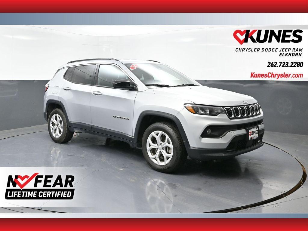 used 2024 Jeep Compass car, priced at $23,474
