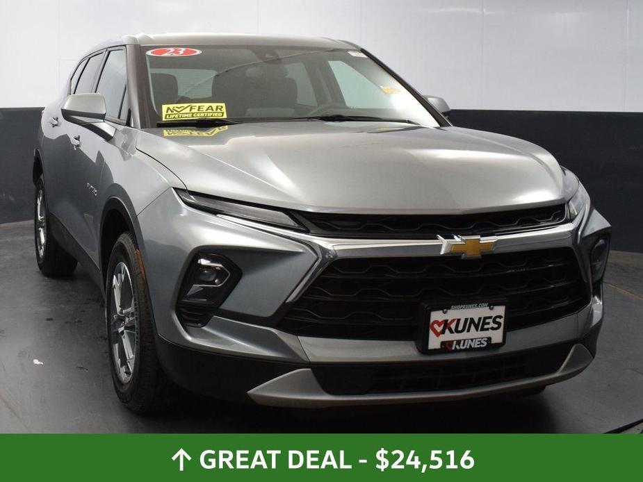 used 2023 Chevrolet Blazer car, priced at $24,516