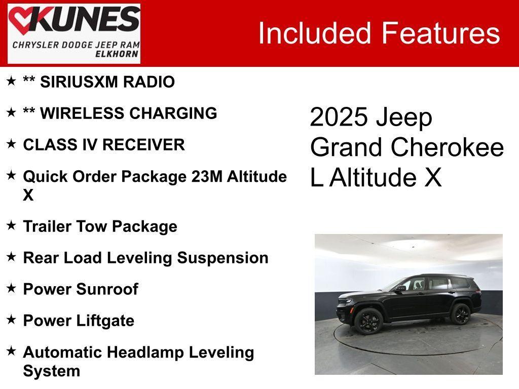 new 2025 Jeep Grand Cherokee L car, priced at $47,212