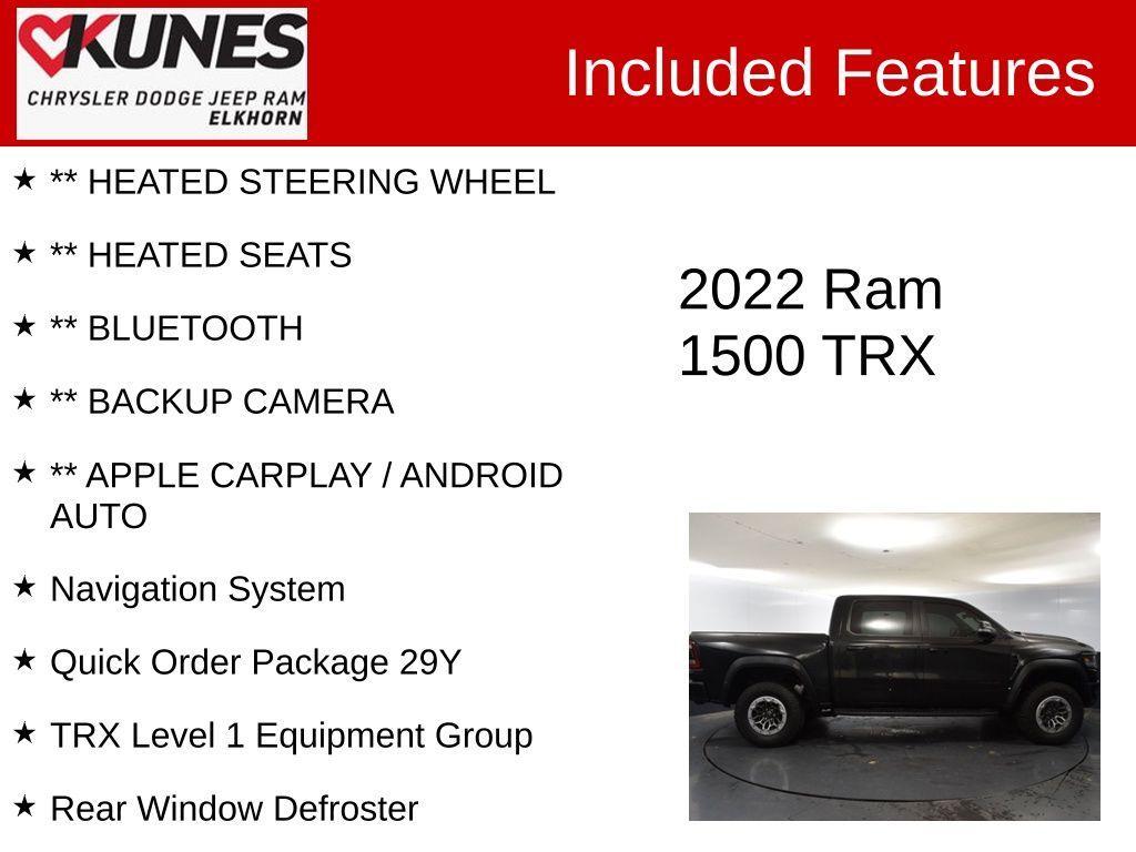 used 2022 Ram 1500 car, priced at $77,069