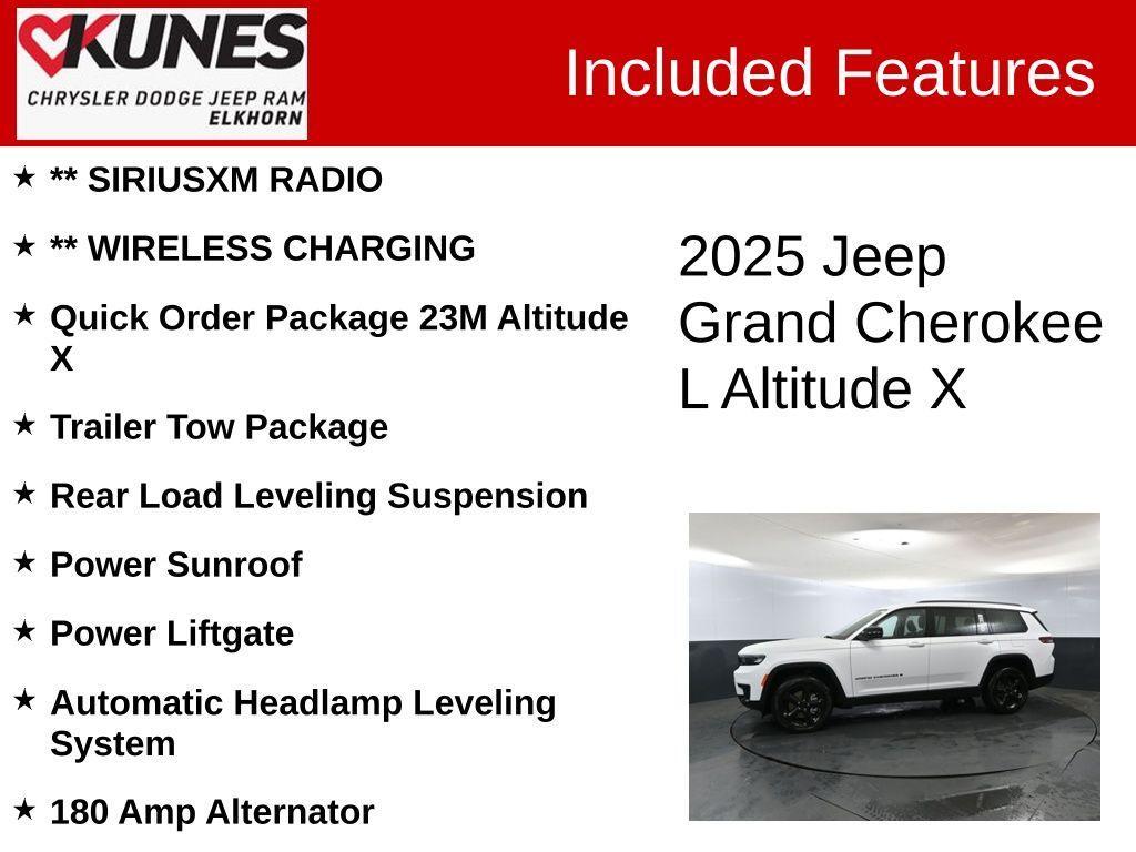 new 2025 Jeep Grand Cherokee L car, priced at $46,617