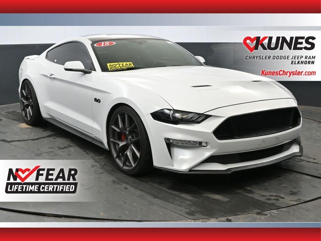 used 2018 Ford Mustang car, priced at $35,113