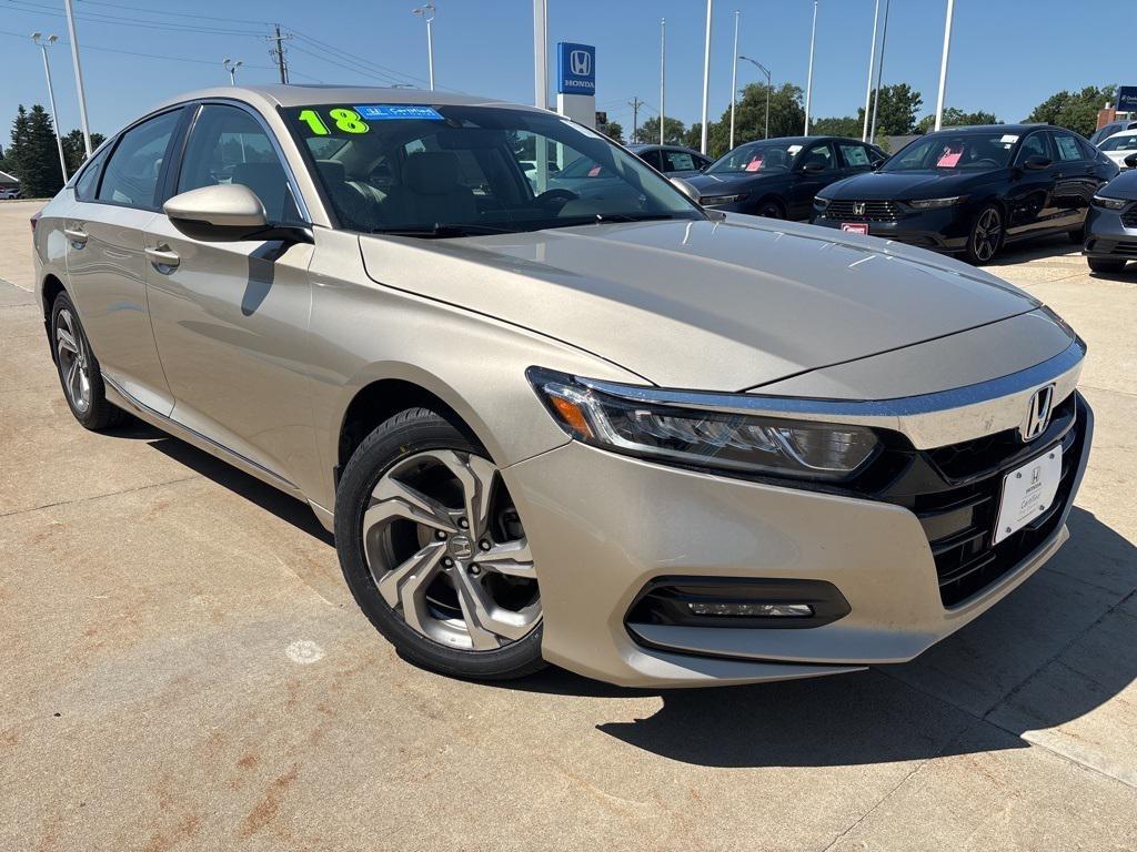 used 2018 Honda Accord car, priced at $19,500