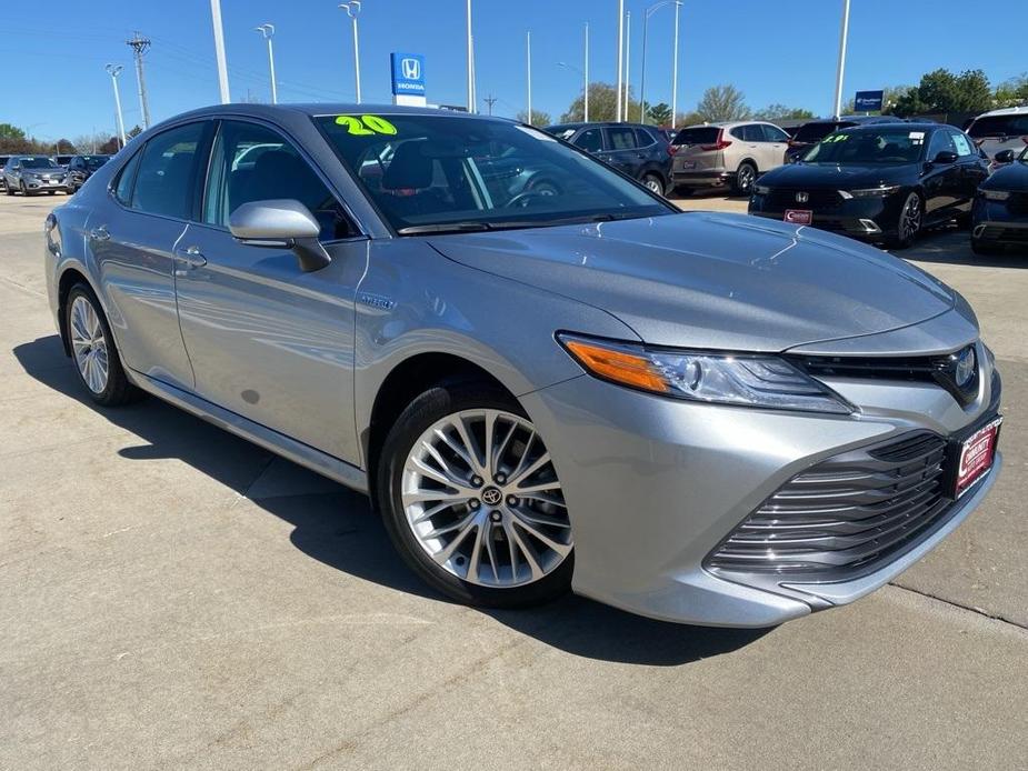 used 2020 Toyota Camry Hybrid car, priced at $28,693