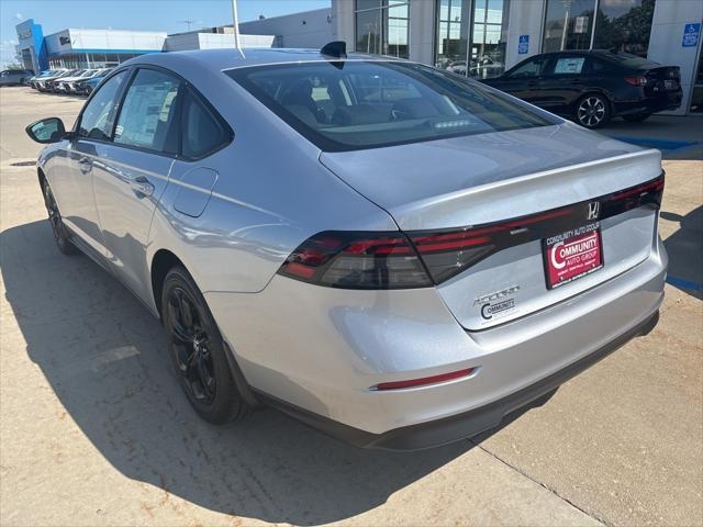 new 2025 Honda Accord car, priced at $31,553