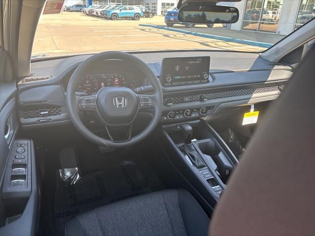 new 2025 Honda Accord car, priced at $31,553