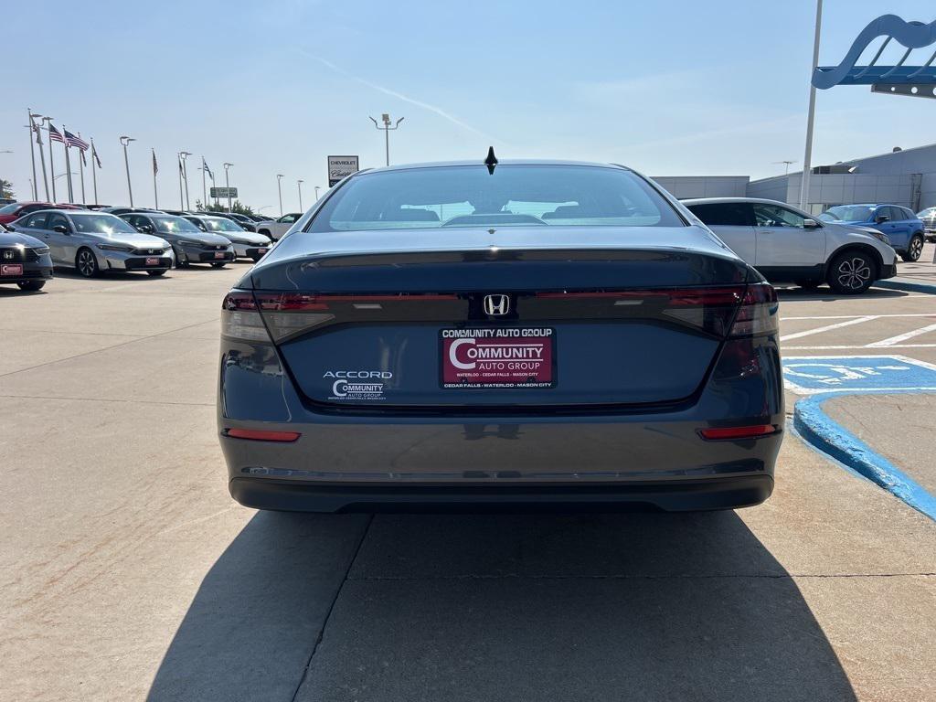 new 2025 Honda Accord car, priced at $30,553