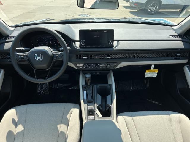 new 2025 Honda Accord car, priced at $31,939