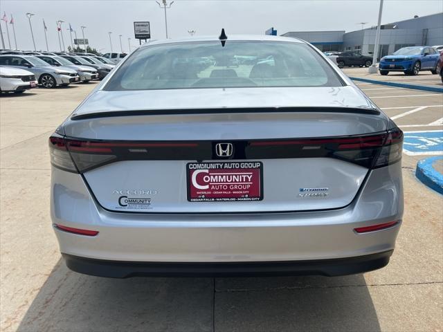 new 2025 Honda Accord Hybrid car, priced at $34,502