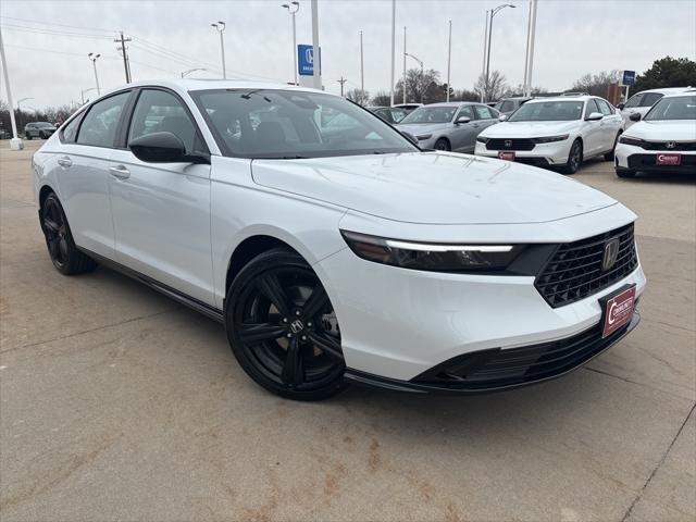 new 2025 Honda Accord Hybrid car, priced at $37,154