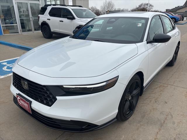new 2025 Honda Accord Hybrid car, priced at $37,154