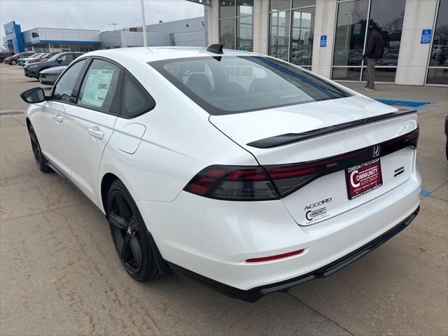 new 2025 Honda Accord Hybrid car, priced at $37,154