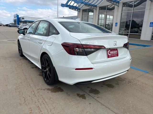 new 2025 Honda Civic car, priced at $27,529