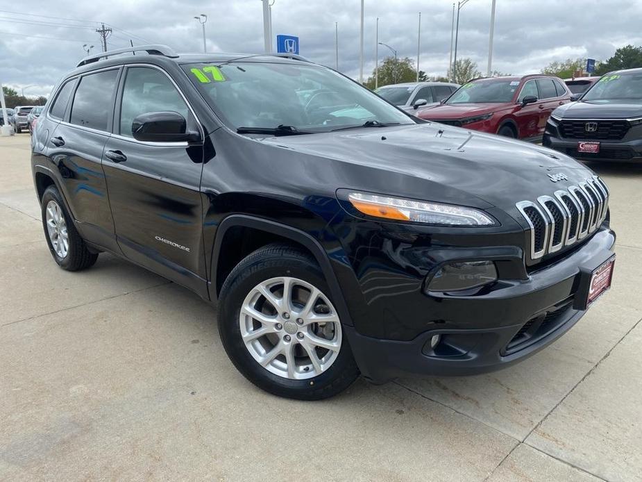 used 2017 Jeep Cherokee car, priced at $16,447