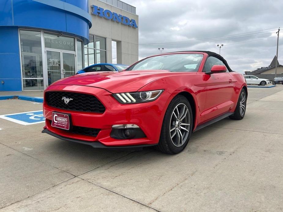 used 2015 Ford Mustang car, priced at $17,538