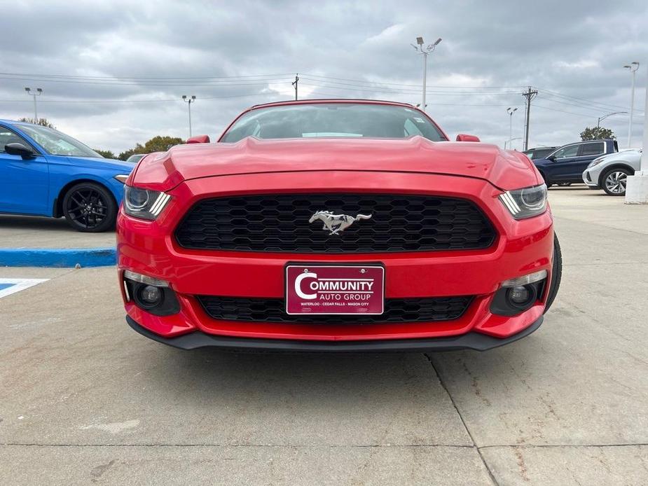 used 2015 Ford Mustang car, priced at $17,538
