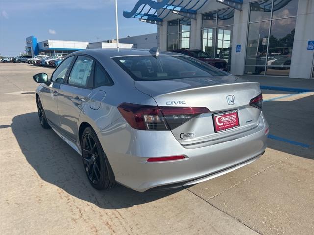 new 2025 Honda Civic Hybrid car, priced at $29,518