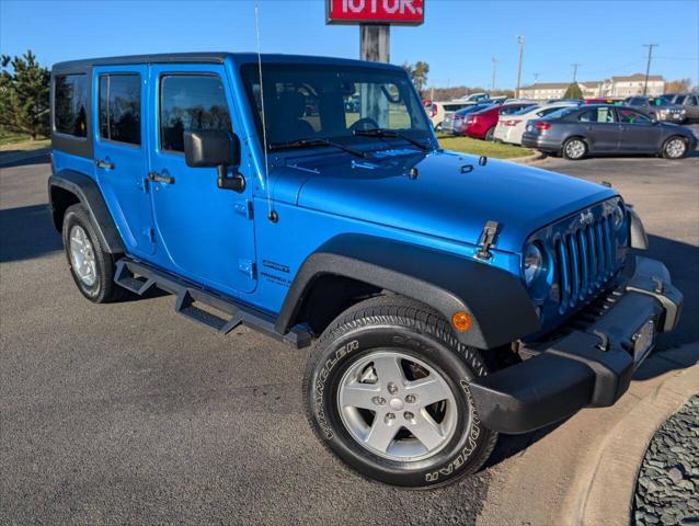 used 2016 Jeep Wrangler Unlimited car, priced at $20,995