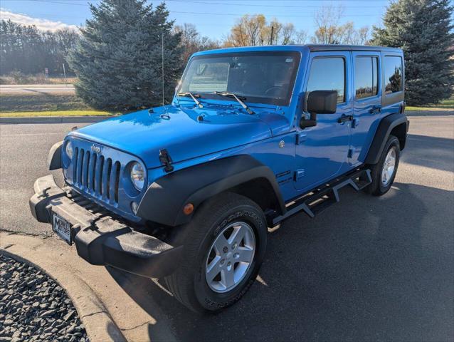 used 2016 Jeep Wrangler Unlimited car, priced at $20,995