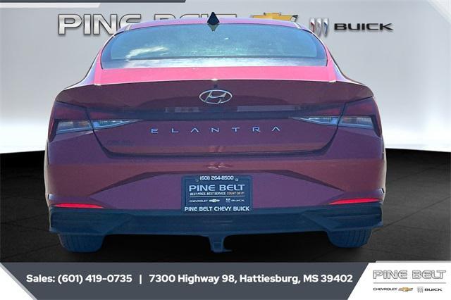 used 2022 Hyundai Elantra car, priced at $19,553