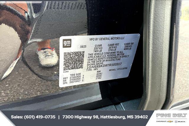 new 2026 Chevrolet Tahoe car, priced at $83,386