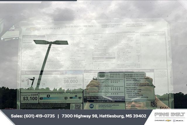 new 2025 Chevrolet Silverado 1500 car, priced at $53,072