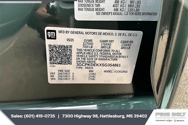 new 2025 Chevrolet Silverado 1500 car, priced at $51,799