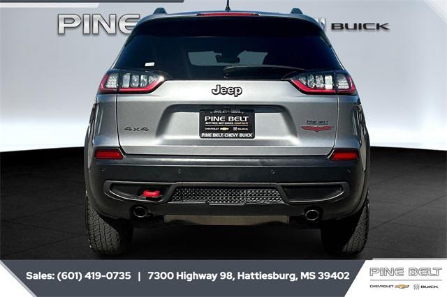 used 2021 Jeep Cherokee car, priced at $21,358