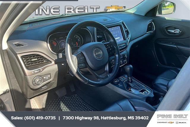 used 2021 Jeep Cherokee car, priced at $21,358