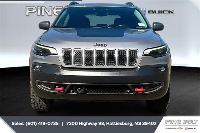 used 2021 Jeep Cherokee car, priced at $21,358