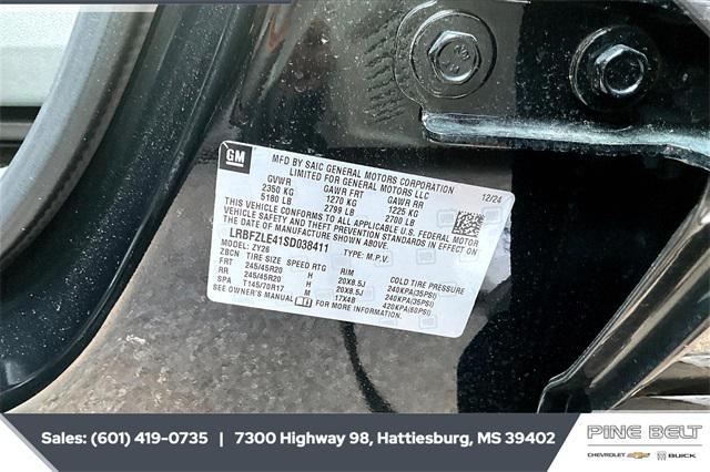 new 2025 Buick Envision car, priced at $43,545